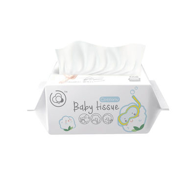 Nonwoven Spunlaceの赤ん坊の世帯のクリーニングは敏感な皮のためのライト級選手を拭く