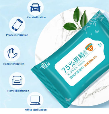 携帯用アルコールぬれたワイプ クリーニングのための速い手のSanitizer