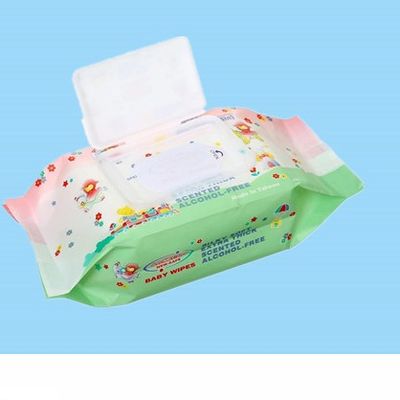 ボディ クリーニングのための超柔らかいスキン ケアの非編まれたぬれたワイプ